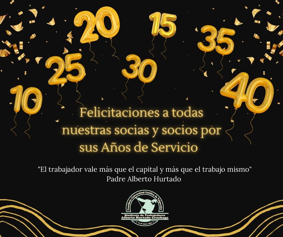 Lee más sobre el artículo Socios y socias recibieron reconocimiento por sus años de Servicio en la PUCV